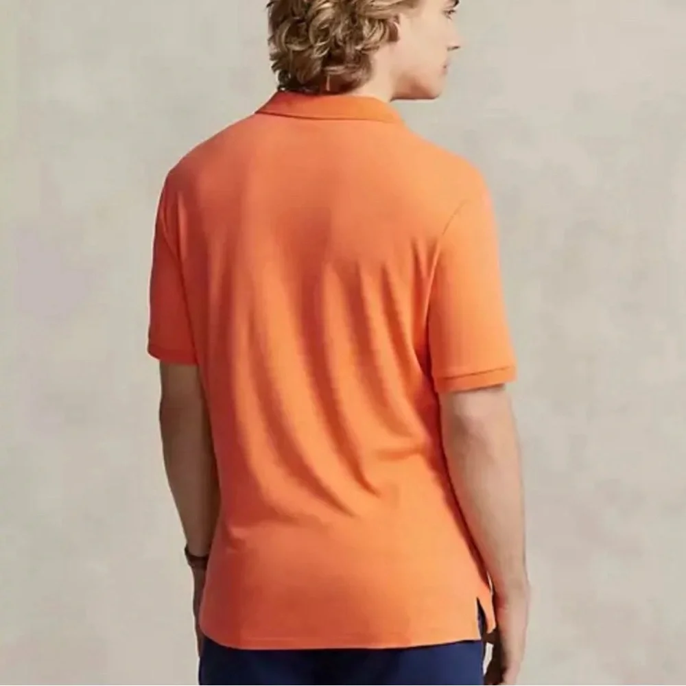 NWT POLO RALPH LAUREN Orange M CLASSIC FIT 100% SOFT COTTON‎ Polo Shirt SMALL